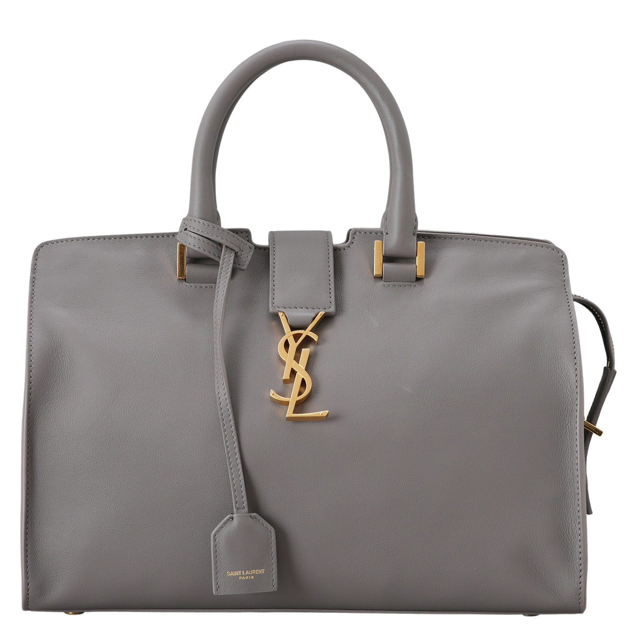 YVES SAINT LAURENT(USED)생로랑 424869 뉴 카바스 토트백